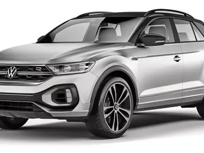 Volkswagen T-Roc R-line 2022 3D model