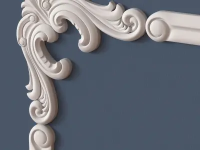 Molding Corner 3D model get