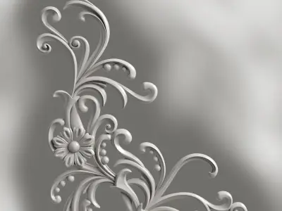 3d models of furniture and wall decorations for CNC machine 3D Model Collection