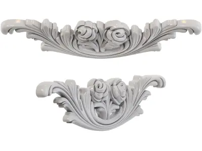 Classic carved 252 3D model