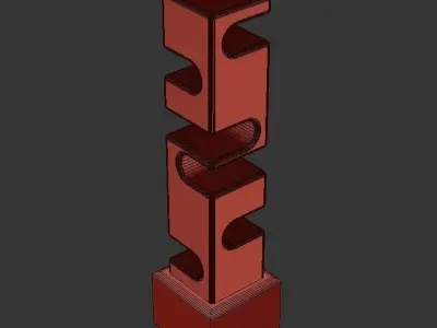 Decorative Sculpture - by Cesare Arduini 3D model