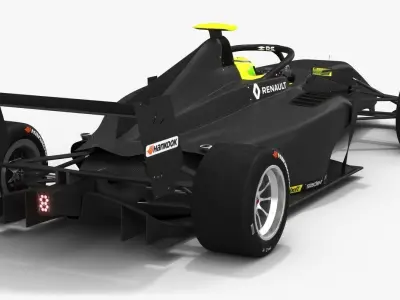 Formula Renault Eurocup Tatuus Season 2019 3D 3D model