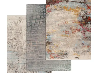 Rug Set 509 3D model