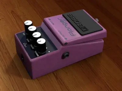 Boss BF-2 Low-poly 3D model