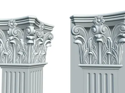 Capital rg03 Low-poly 3D model