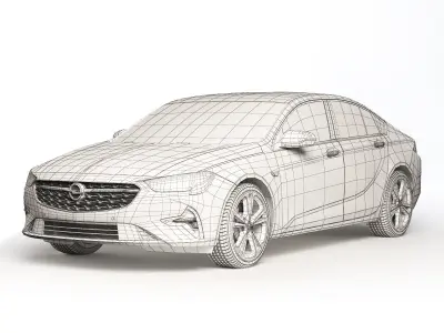 Opel Insignia Grand Sport 2020 3D model