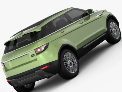 Range Rover Evoque 5-Door 2012 3D model