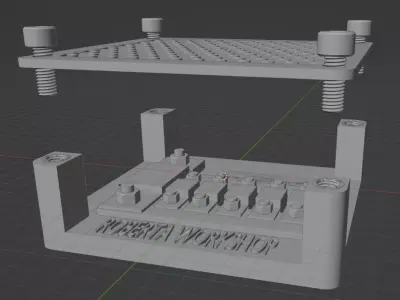 Distribution box 1ANL 5mini ANL 3D print model