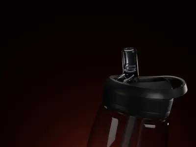 CamelBak Bottle Realistic 3D model with studio rendering 3D model