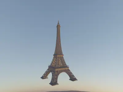 Eiffel Tower  3D model