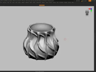 vase 3d print 484  3D print model