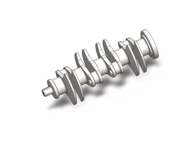 Crankshaft 3D print model