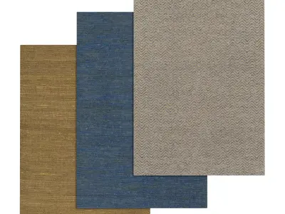 Rug Set 1197 3D model
