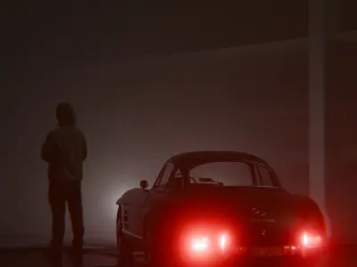 night street light environment Free 3D model