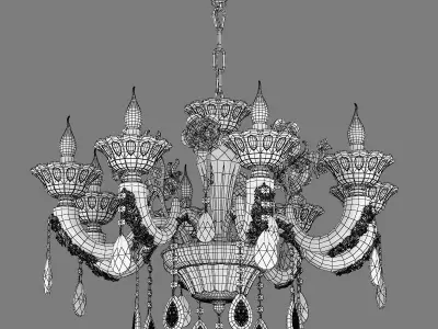MD 32661-8 Osgona Chandelier 3D model