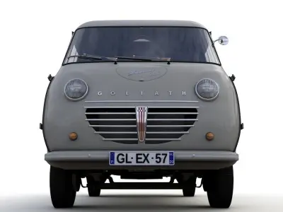 GOLIATH EXPRESS 1100 PICKUP 1957 3D model