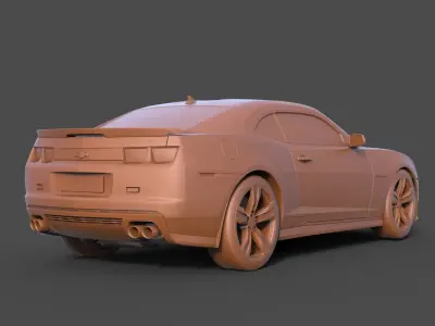 Chevrolet Camaro ZL1 3D print model