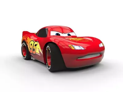 Cars Saetta Lightning McQueen Saetta 3D print model