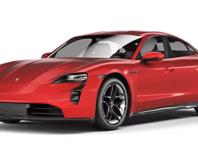 Porsche Taycan GTS 2022 3D model