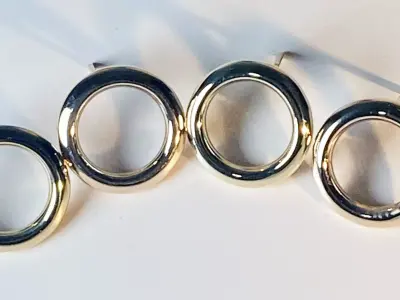 Minimal earrings 3D print model