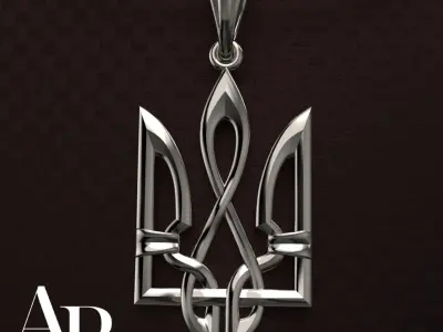 Ukrainian Trident 3D print model