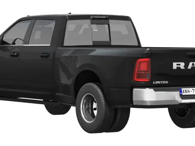 RAM 3500 Limited 2025 3D model