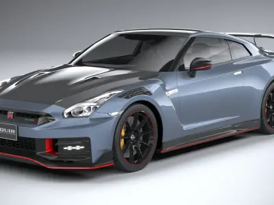 Nissan GT-R Nismo 2024 3D model