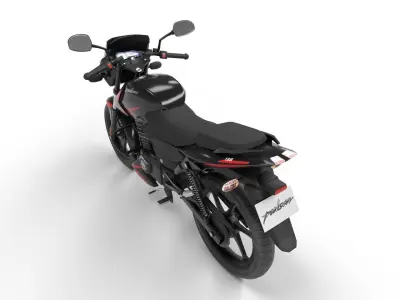 Bajaj Pulsar 150 Low-poly 3D model