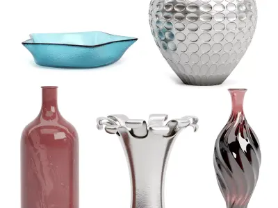 vase set 2 3D model