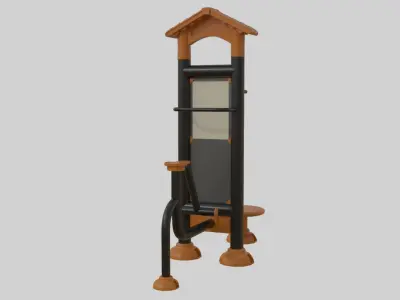 Playground Sport Equipment - 07 3D model