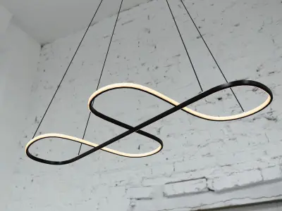 Chandelier 3D model 2