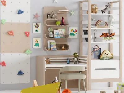 Children Room Set 6 3D model