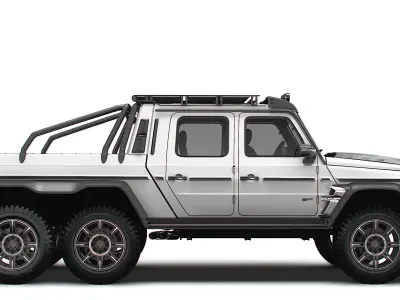 Brabus XLP 800 6x6 Adventure 2023 3D model