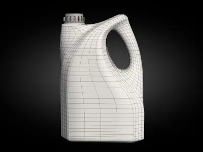 Daytona 5W30 Engine Oil 4L Free 3D model