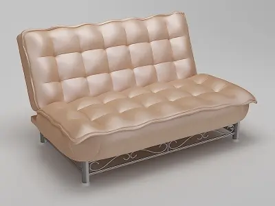 Sofa Silky Fabric 3D model