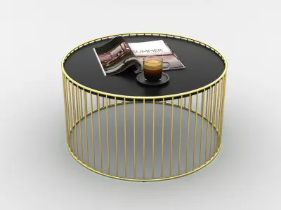 Contemporary Coffee Table 3D model