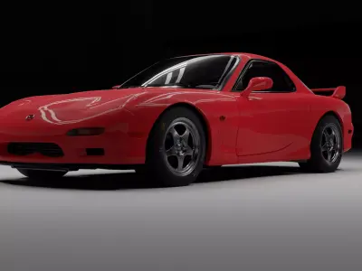 Mazda RX 7 FD3S 3D model