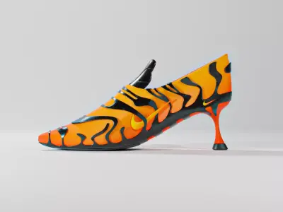 Nike TN Heels Air Max Kitten heels 3D model