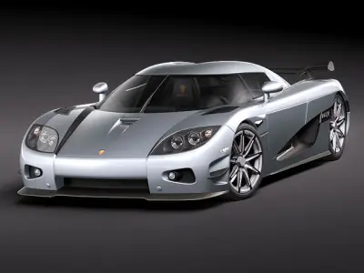 Koenigsegg Trevita CCXR 3D model