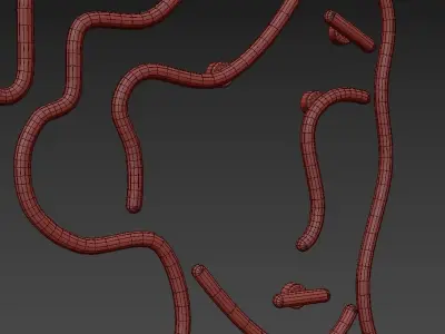 Neon decor 2 3D model