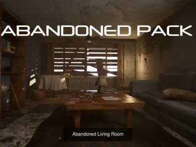 Apocalypse  Abandoned Pack 3D Model Collection