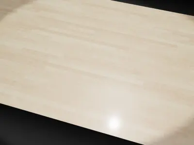 Bowling Pins Balls Lanes Sample Scene Set Low-poly 3D model