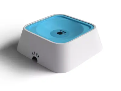 Pet Water Bowl 3D model