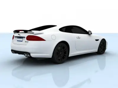Jaguar XKR-S 2011 3D model