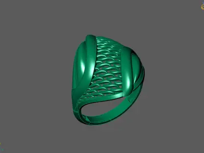Plain Ring Women Ready STL 3DM Models Womens Rings 3D models 3D print model 11