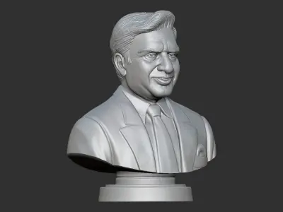Ratan Tata Bust 3D print model