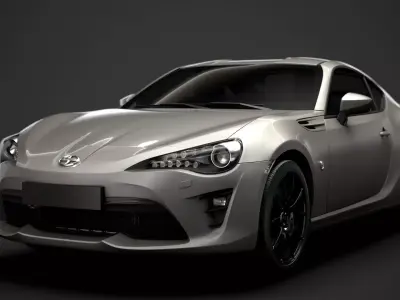Scion TRD 2020 3D model