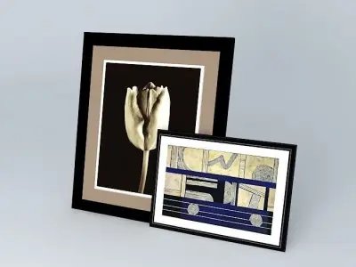 painting rectangle Free 3D model