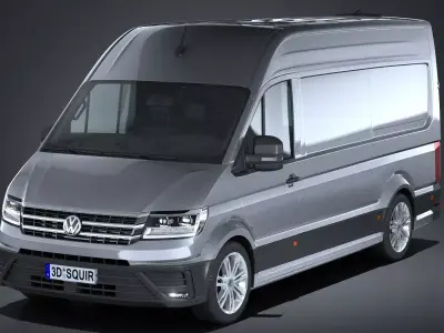 Volkswagen Crafter 2017 3D model