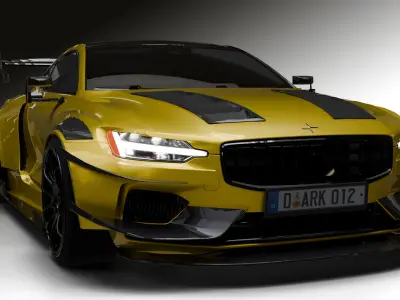 2020 Polestar 1 NFS 3D model